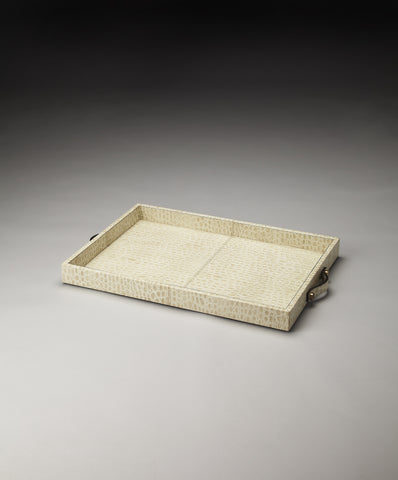 Butler Grazie Leather Serving Tray