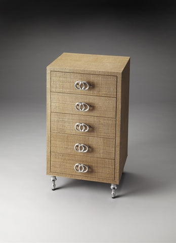 Butler Lara Raffia Accent Chest