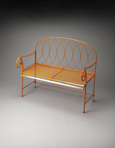 Butler Ellipses Metal Bench 