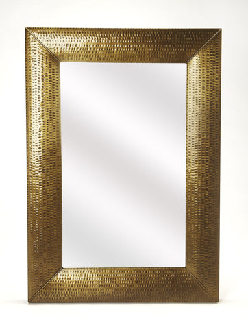 Butler Lehigh Hammered Gold Wall Mirror