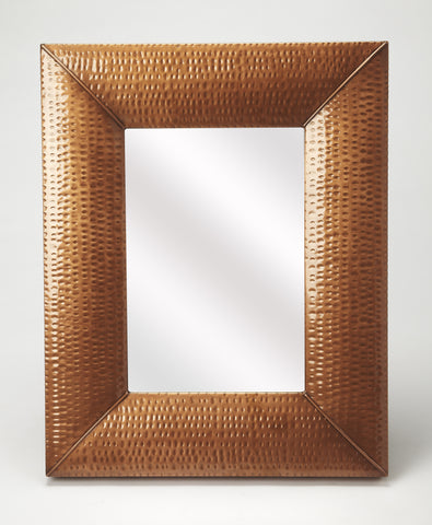Butler Lehigh Hammered Copper Wall Mirror
