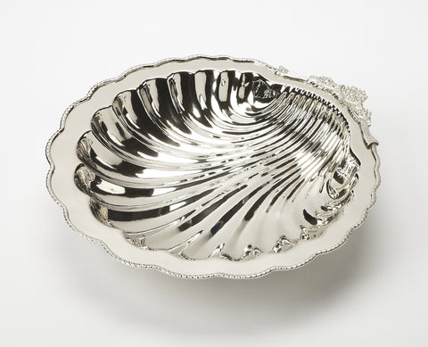 Butler Julia Silver Coquille Dish