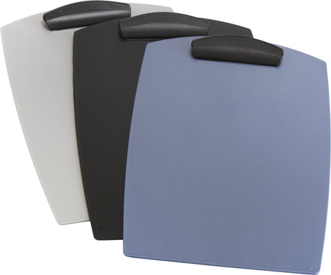 Storex Hard Poly Clipboard, Legal, Assorted Colors (Case of 12)