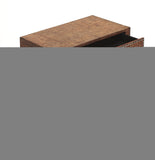 Butler Bernardo Brown Raffia End Table