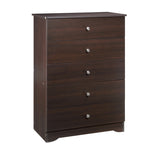 Pocono 5-Drawer Chest 4605 from Nexera, Espresso
