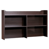 Pocono Bookcase Hutch (for 4606) 4609 from Nexera, Espresso