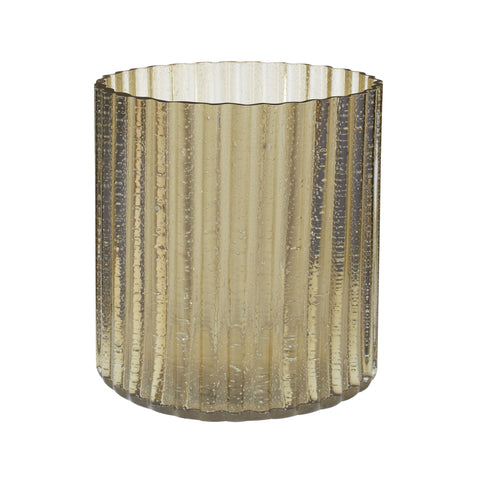 Champagne Fizz Fluted Votive - Sm