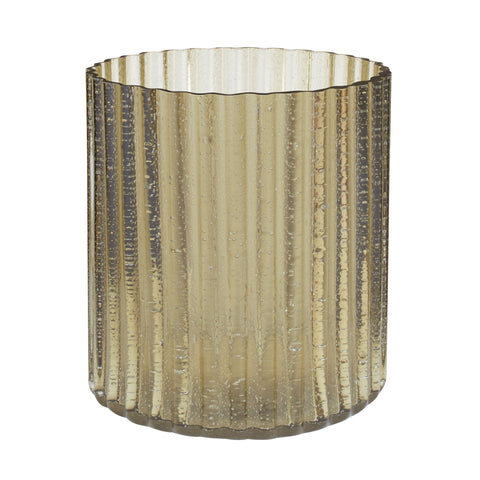 Champagne Fizz Fluted Votive - Lg