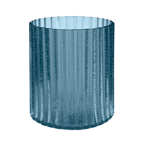 Marine Fizz Fluted Votive - Lg