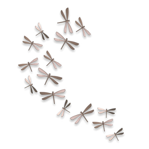 Wallflutter Wall Decor (20) Brushed Nickel