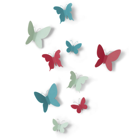 Mariposa Wall Decor (9) Assorted