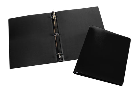 Poly Binder, 1-Inch, Black (Case of 12)
