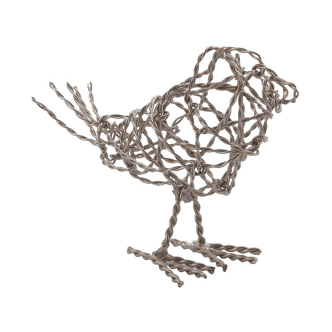 Nickel Scribble Bird - Sm
