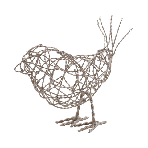 Nickel Scribble Bird - Lg