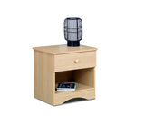 Alegria 5601 Night Stand from Nexera, Natural Maple