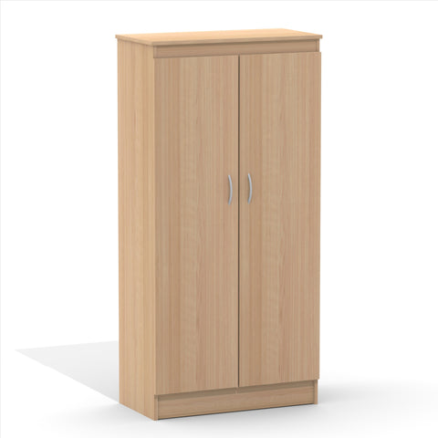 Essentials 2-Door Storage Unit 563 from Nexera, Natural Maple