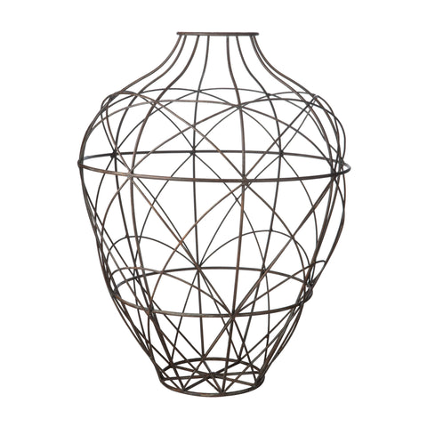 Russet Wire Vessel - Lg 