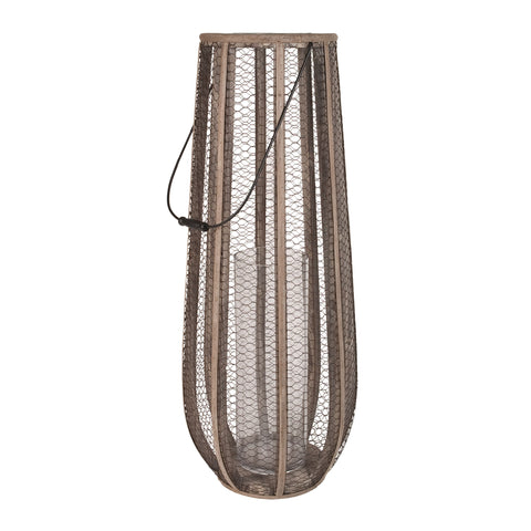 Slim Wire Atlas Hurricane Vase