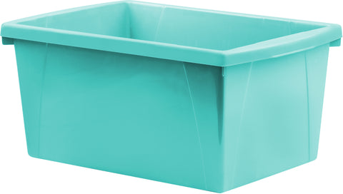 5.5 Gallon (21L) Classroom Storage Bin, Teal (Case of 6)                                                                