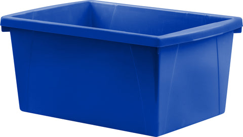 5.5 Gallon (21L) Classroom Storage Bin, Blue (Case of 6)                                                                