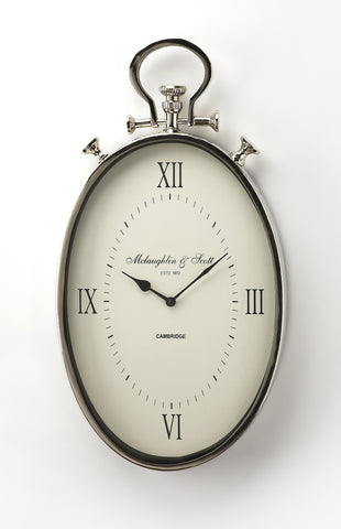 Butler Camden Oval Wall Clock