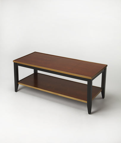 Butler Lambert Transitional Cherry Cocktail Table