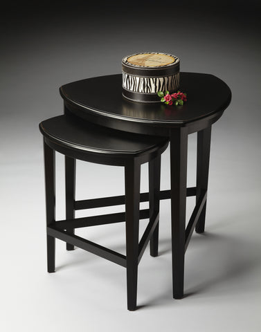 Butler Finnegan Black Licorice Nesting Tables