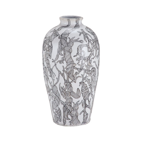 Thicket Hand Painted Vase