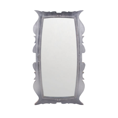 Annie Wall Mirror In Silver Leaf
