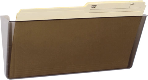 Storex Wall File, Legal, Smoke (case of 6)