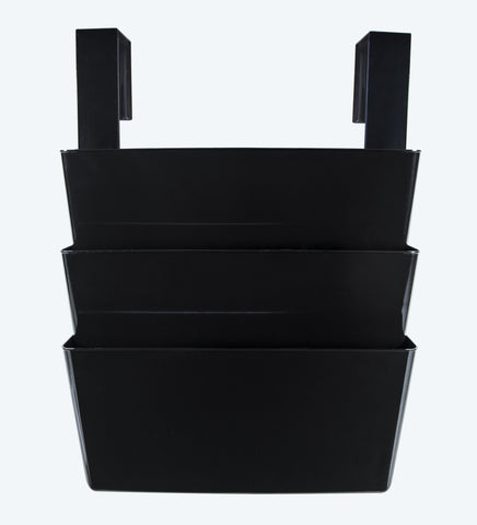 Storex Legal Sized Wall File 3 pack Set with Partition Hangers (Case of 6 Sets)