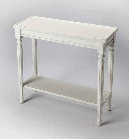 Butler Aubrey Cottage White Console Table