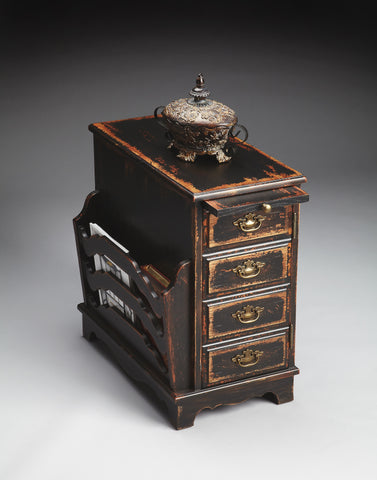 Butler Gregory Midnight Rose Magazine Table