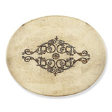 Butler Silves Fossil Stone Tiered Accent Table