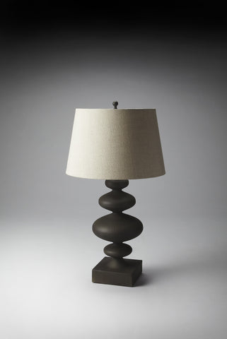 Butler Cairn Antique Iron Table Lamp