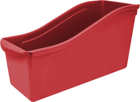 Large Book Bin, Red (Case of 6)                                                                                         