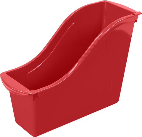 Small Book Bin, Red (Case of 6)                                                                                         