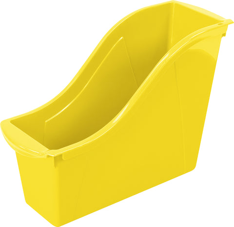 Small Book Bin, Yellow (Case of 6)                                                                                      