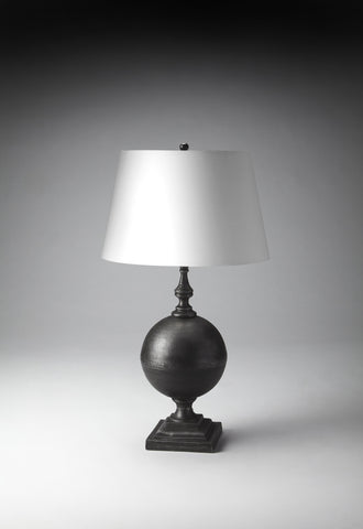 Butler  Antique Black Table Lamp