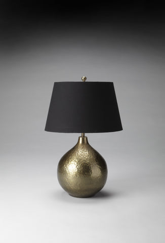 Butler  Antique Brass Finish Table Lamp