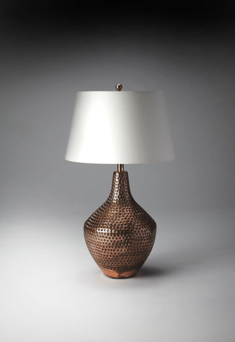 Butler  Antique Copper Table Lamp