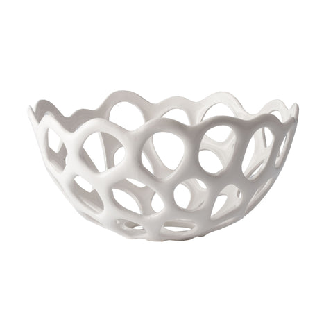 Perforated Porcelain Dish - Md 