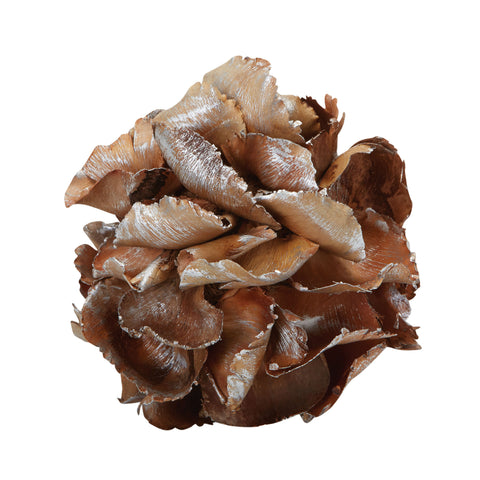 Silver Gilt Palm Petal Ball - Sm