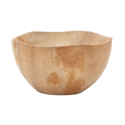Natural Hand Carved Mortar Dish - Lg