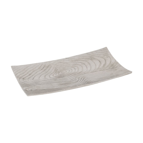 Large Textured Rectangular Bowl