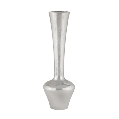 Medium Long Neck Aluminum Vase