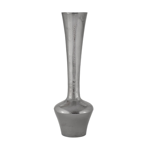 Large Long Neck Aluminum Vase