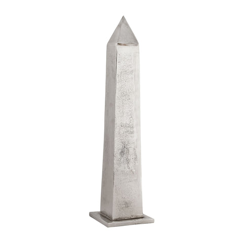 Nickel Plated Tablle Top Obelisk