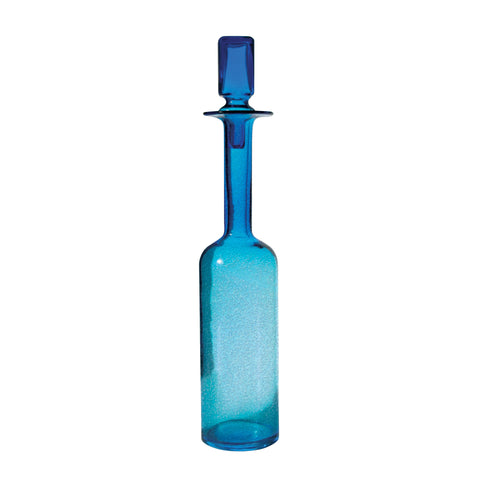 Pool Blue Decanter - Tall