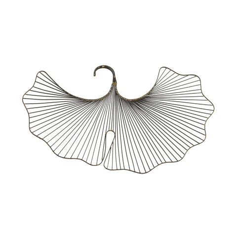 Brass Solder Point Leaf Wall Décor